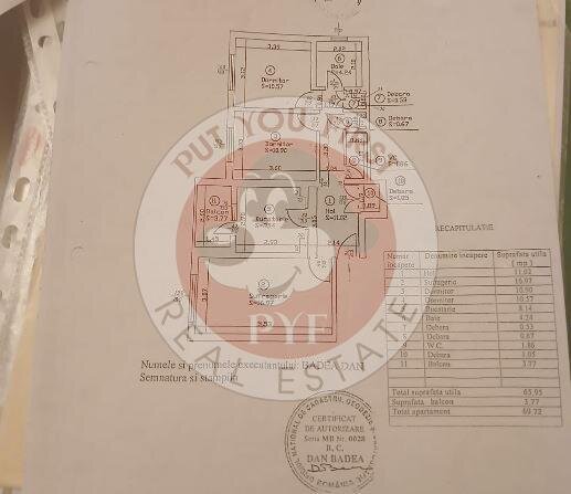 Dumbrava Noua | 3 camere | Decomandat | 70mp | B12097